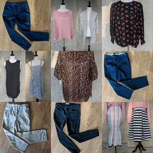 Lot of 13 J.CREW, ZARA, LOFT, URBAN OUTFITTERS, MAGASCHONI, Medium Size 6